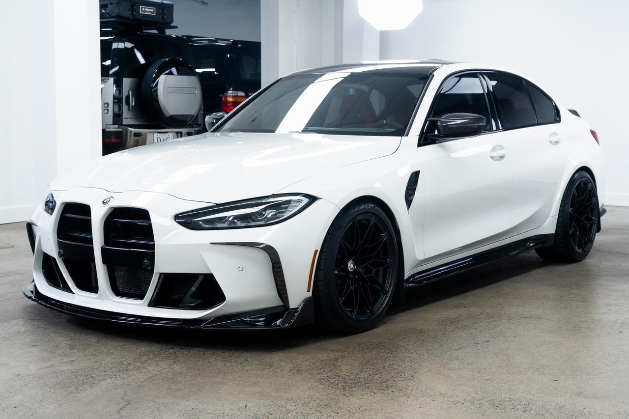 2023 BMW M3 Competition Vented Seats Carbon Fiber Exterior Haman/Kardon Au Portland OR