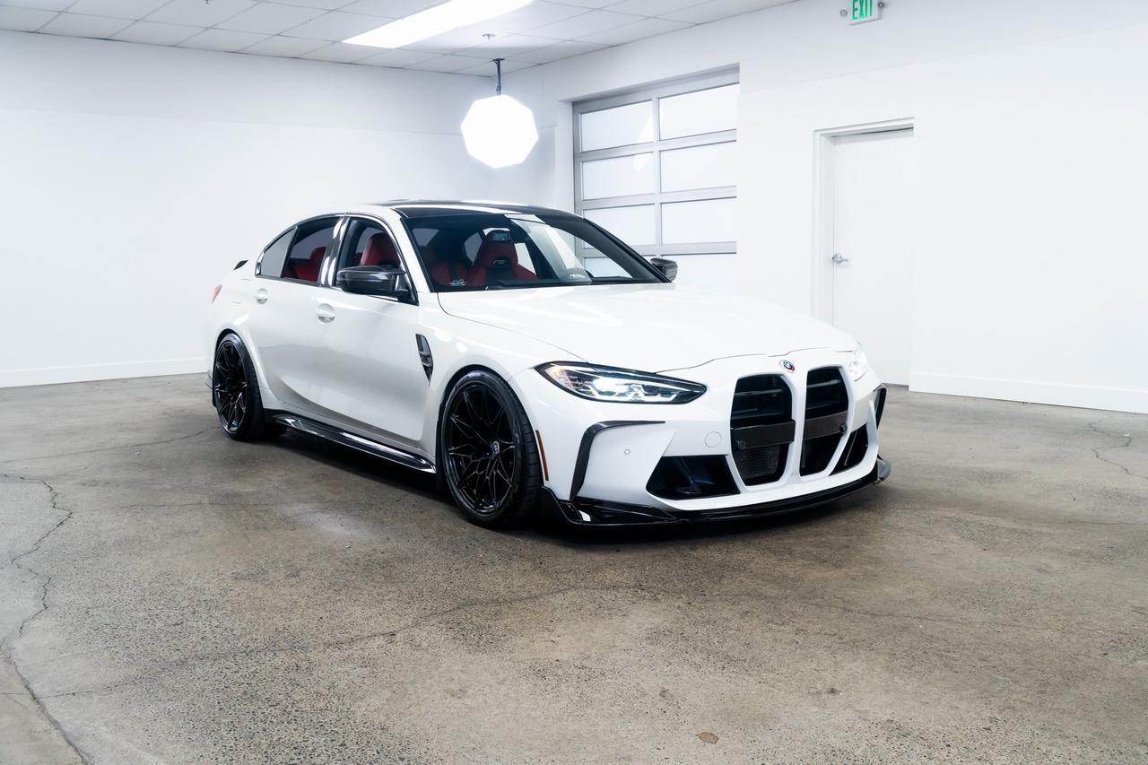 2023 BMW M3 Competition Vented Seats Carbon Fiber Exterior Haman/Kardon Au Portland OR