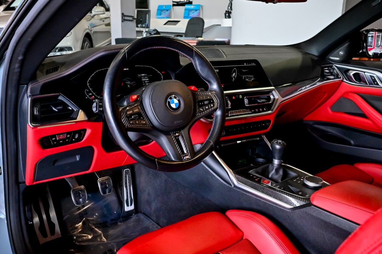 2023 BMW M4 6-Speed Manual, Red Interior, Executive Pkg, Carbon Fiber Trim Springfield NJ