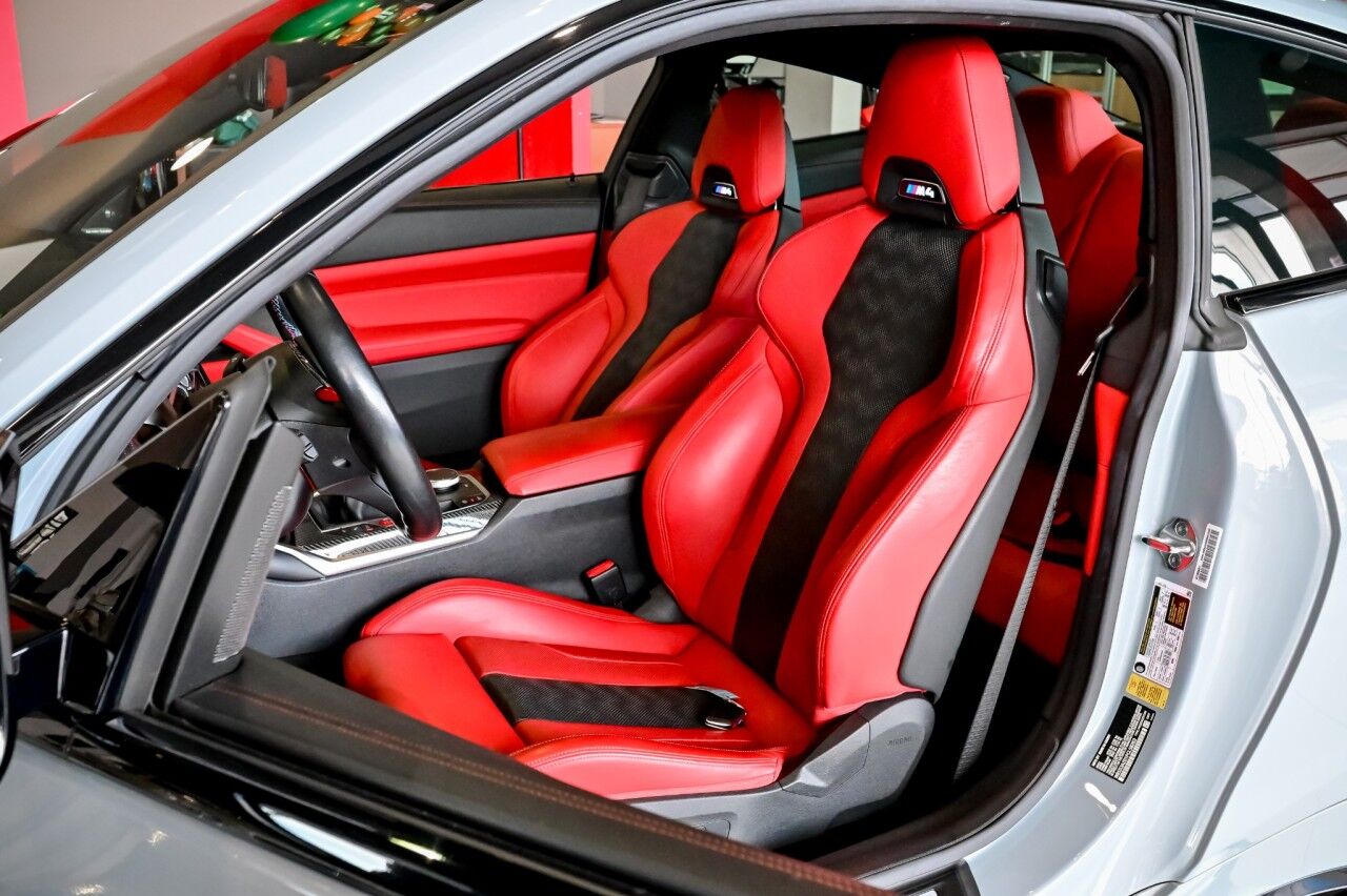 2023 BMW M4 6-Speed Manual, Red Interior, Executive Pkg, Carbon Fiber Trim Springfield NJ