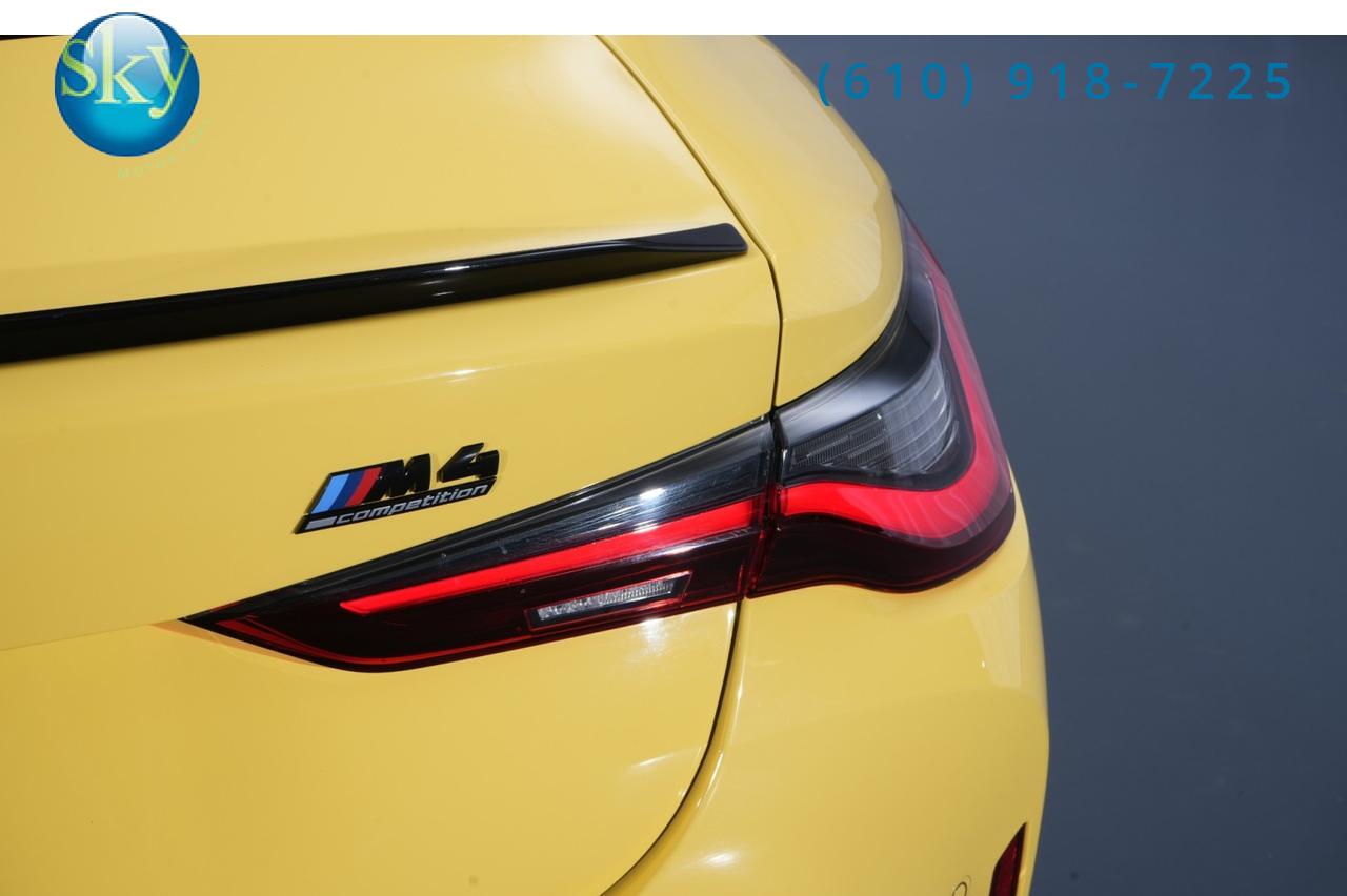 2023 BMW M4 Coupe Competition DAKAR YELLOW West Chester PA