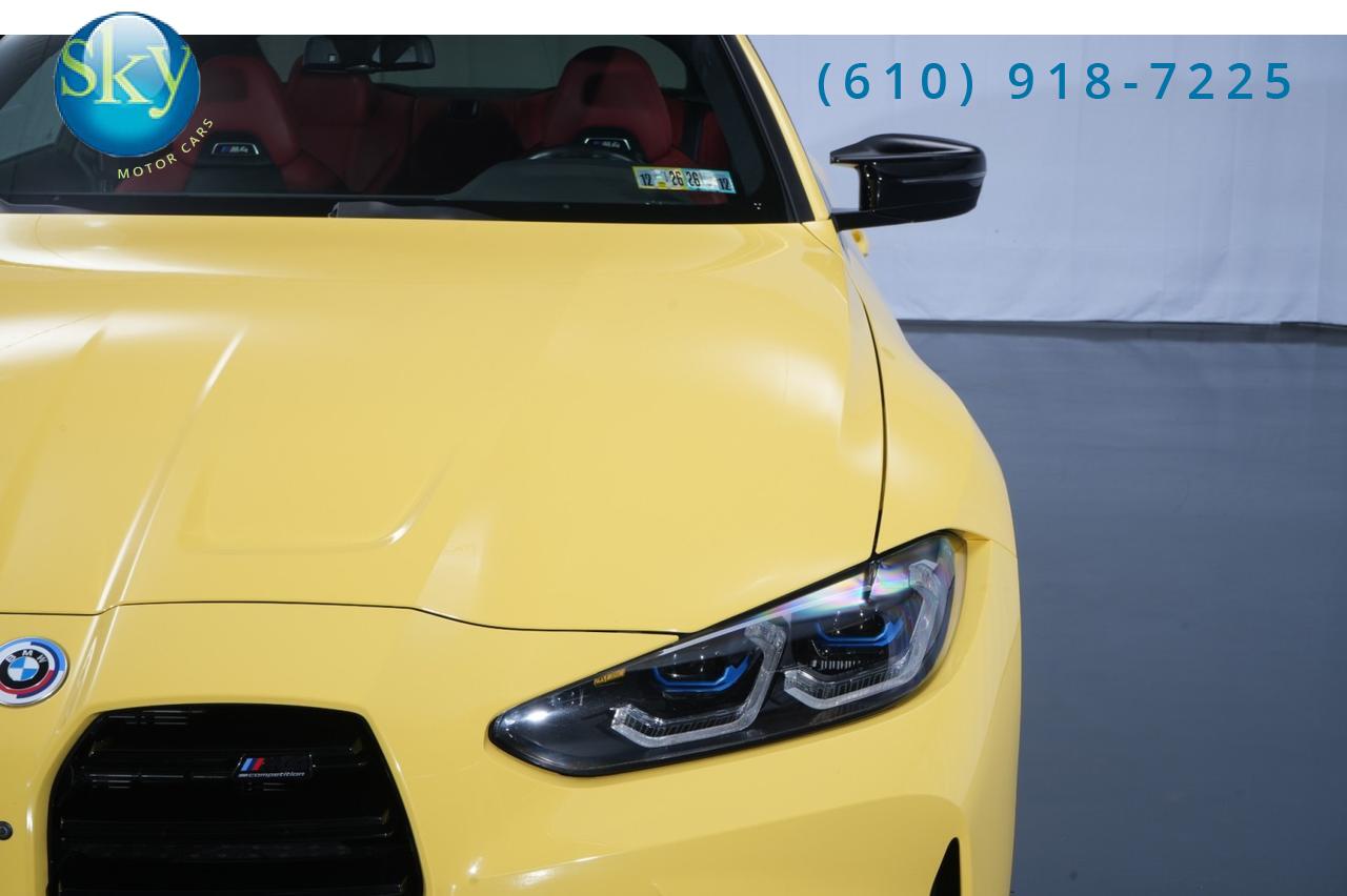 2023 BMW M4 Coupe Competition DAKAR YELLOW West Chester PA