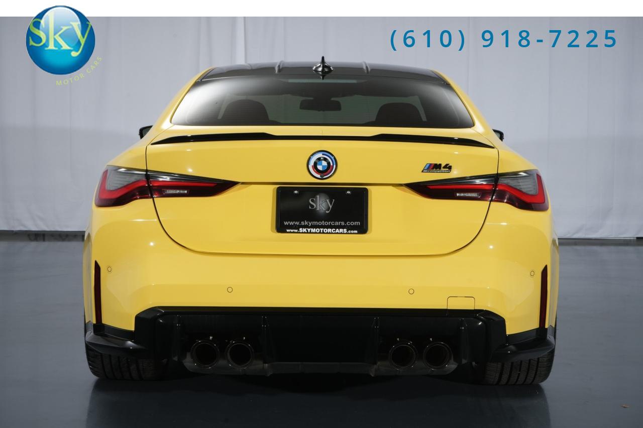2023 BMW M4 Coupe Competition DAKAR YELLOW West Chester PA