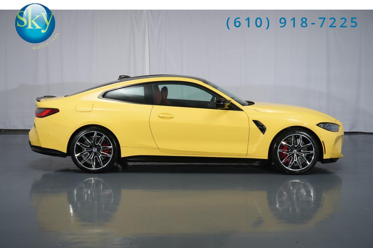 2023 BMW M4 Coupe Competition DAKAR YELLOW West Chester PA