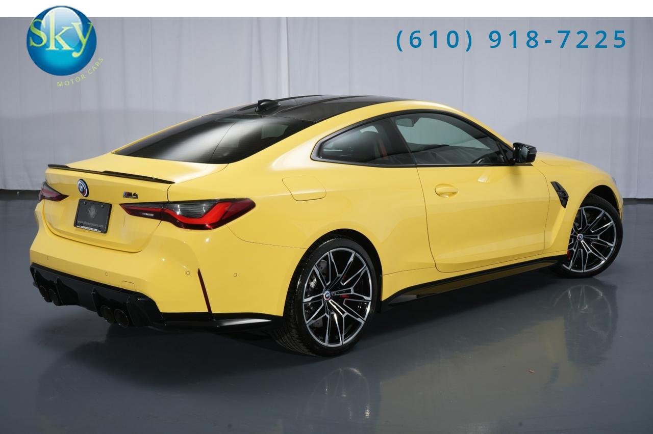 2023 BMW M4 Coupe Competition DAKAR YELLOW West Chester PA