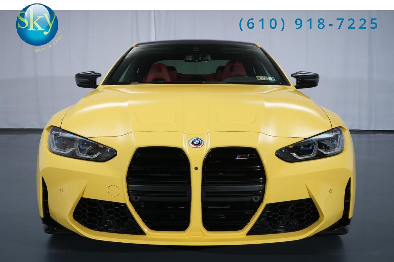 2023 BMW M4 Coupe Competition DAKAR YELLOW West Chester PA