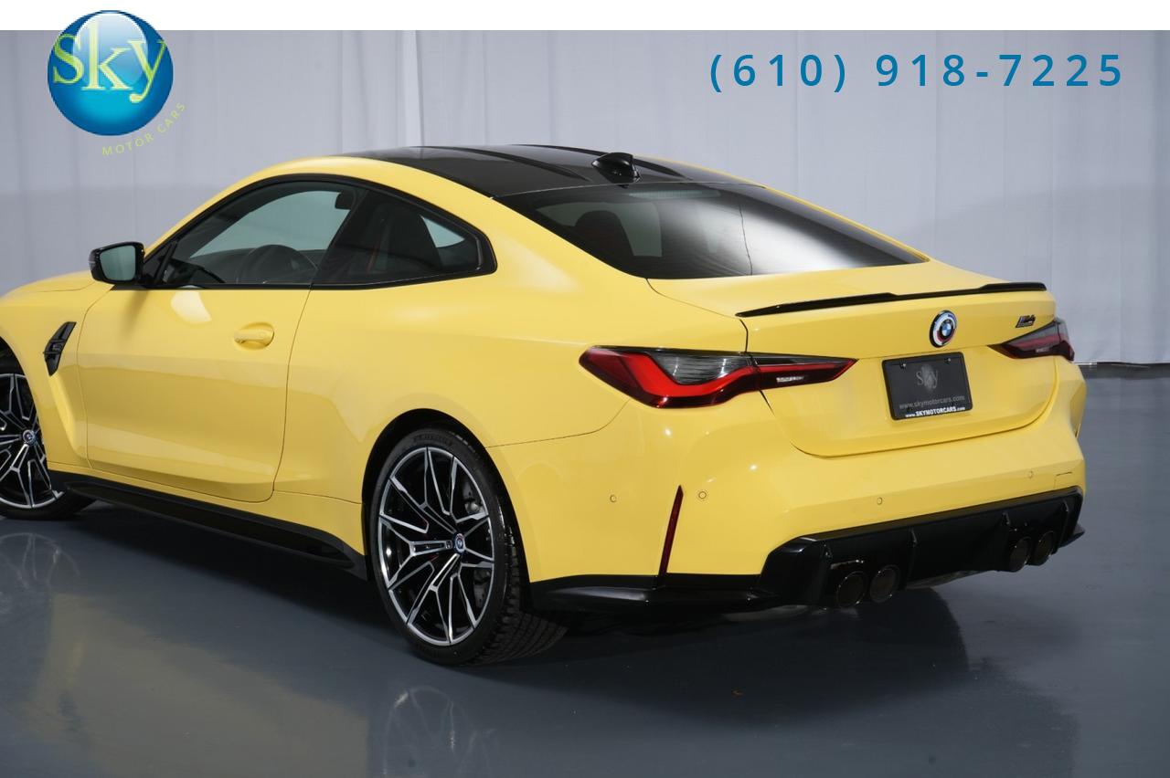 2023 BMW M4 Coupe Competition DAKAR YELLOW West Chester PA
