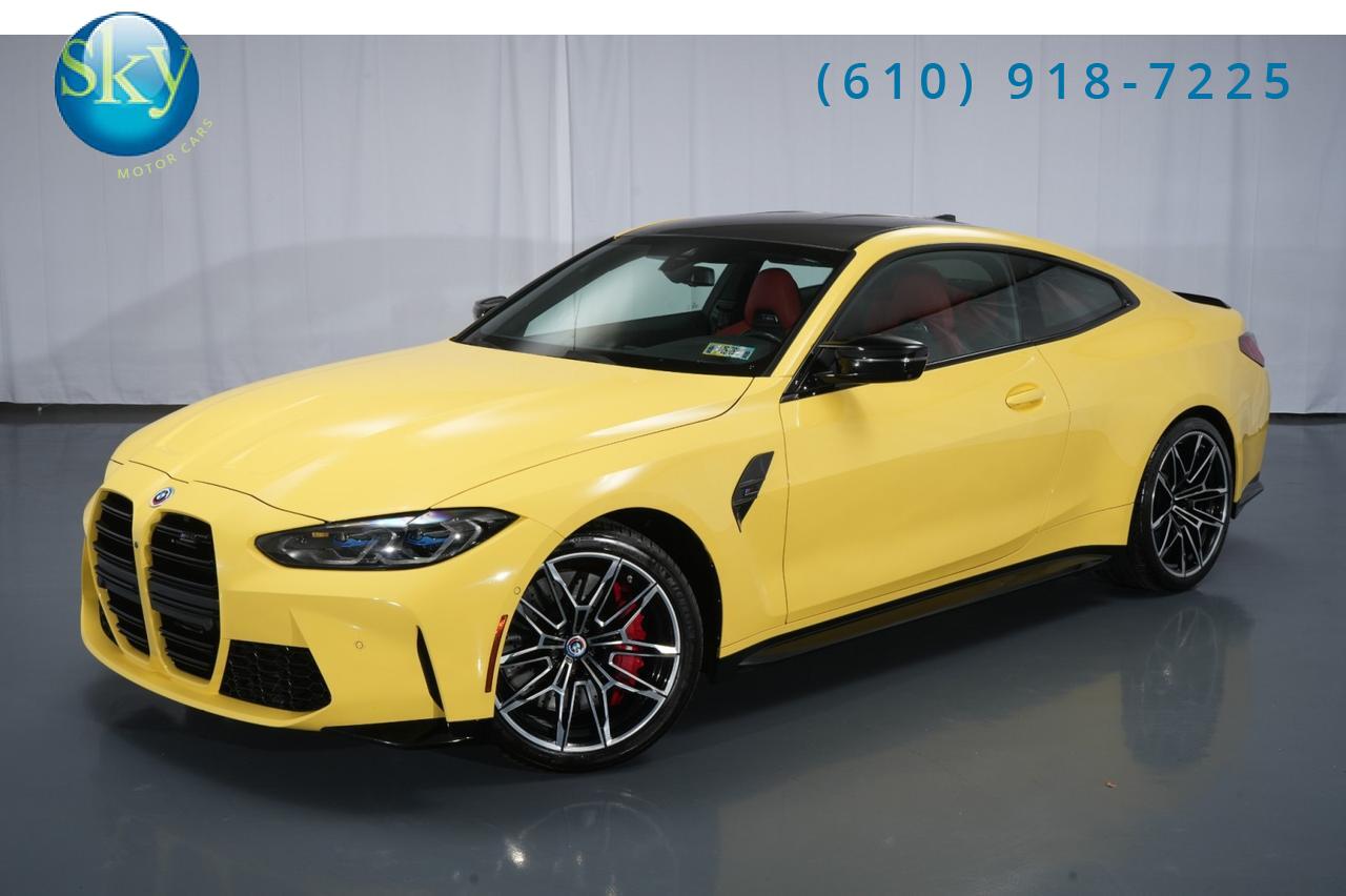 2023 BMW M4 Coupe Competition DAKAR YELLOW West Chester PA