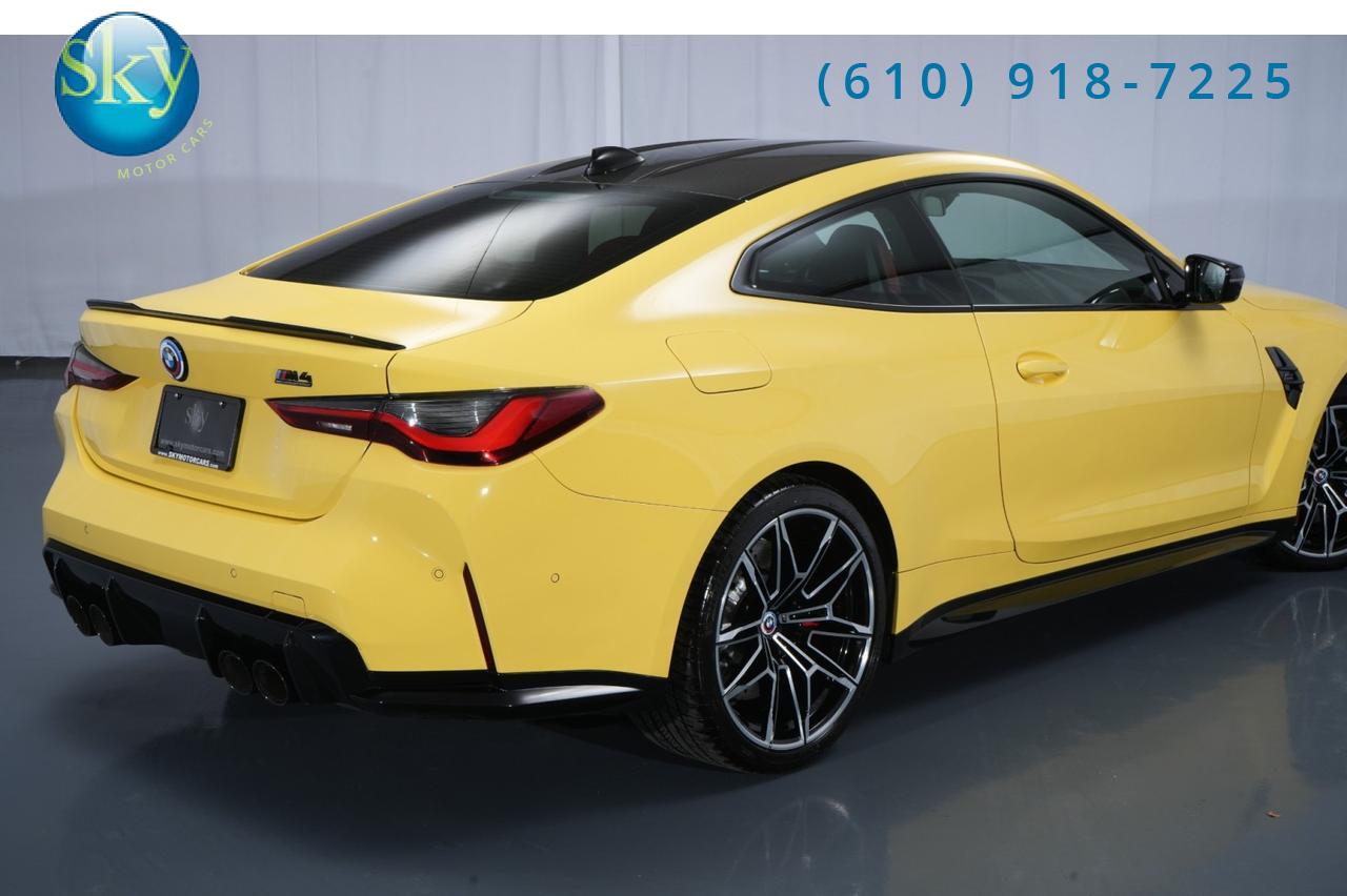 2023 BMW M4 Coupe Competition DAKAR YELLOW West Chester PA