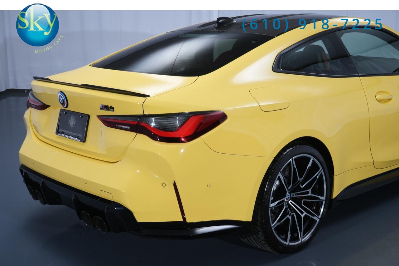 2023 BMW M4 Coupe Competition DAKAR YELLOW West Chester PA