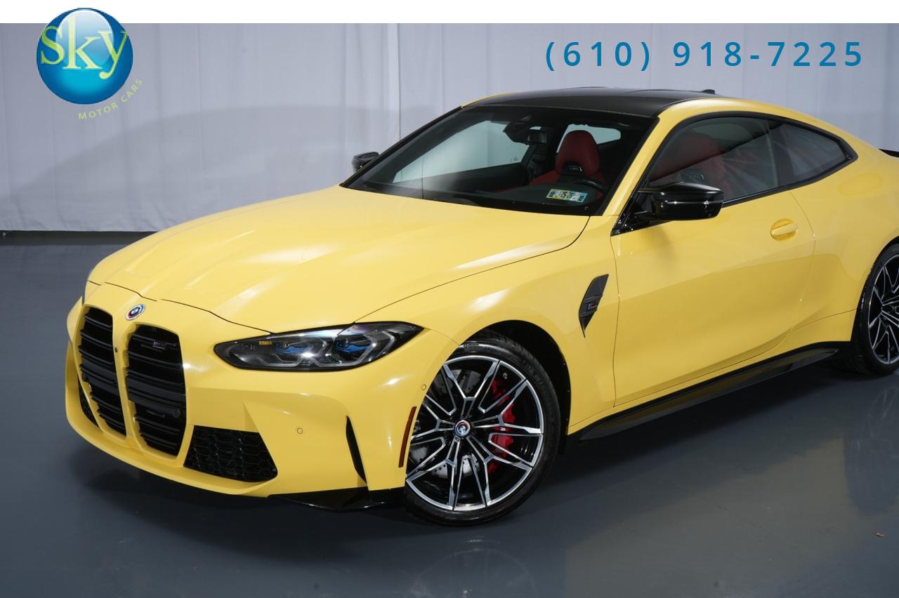 2023 BMW M4 Coupe Competition DAKAR YELLOW West Chester PA