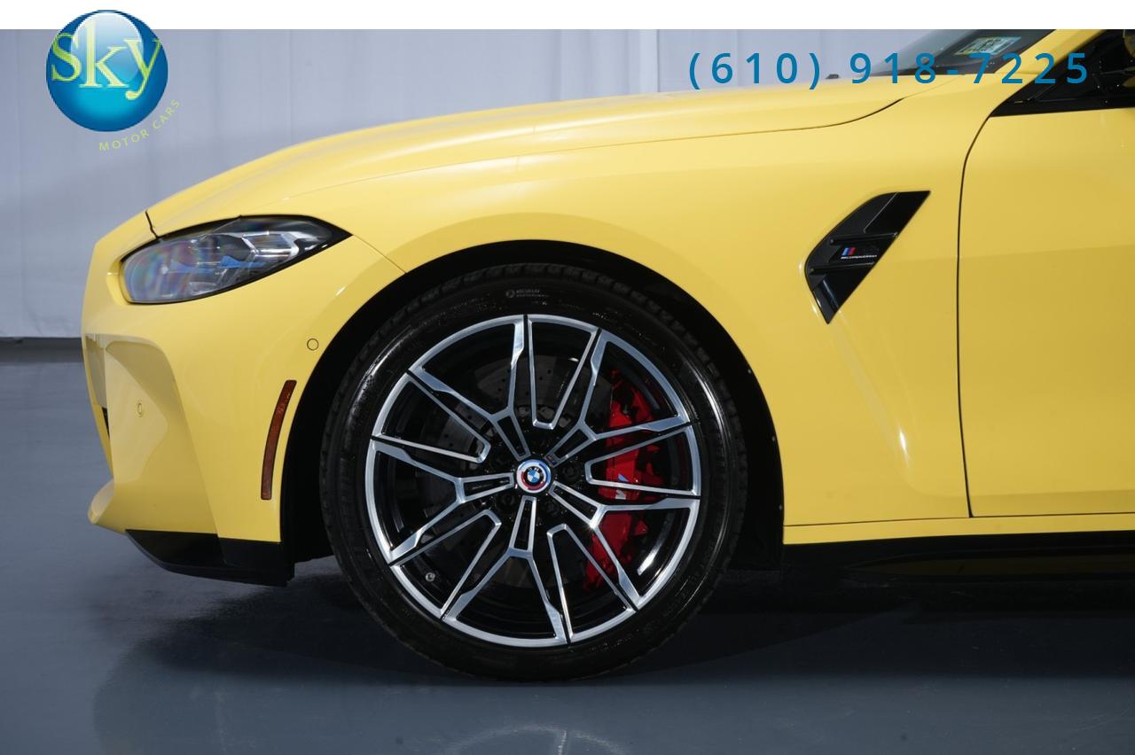 2023 BMW M4 Coupe Competition DAKAR YELLOW