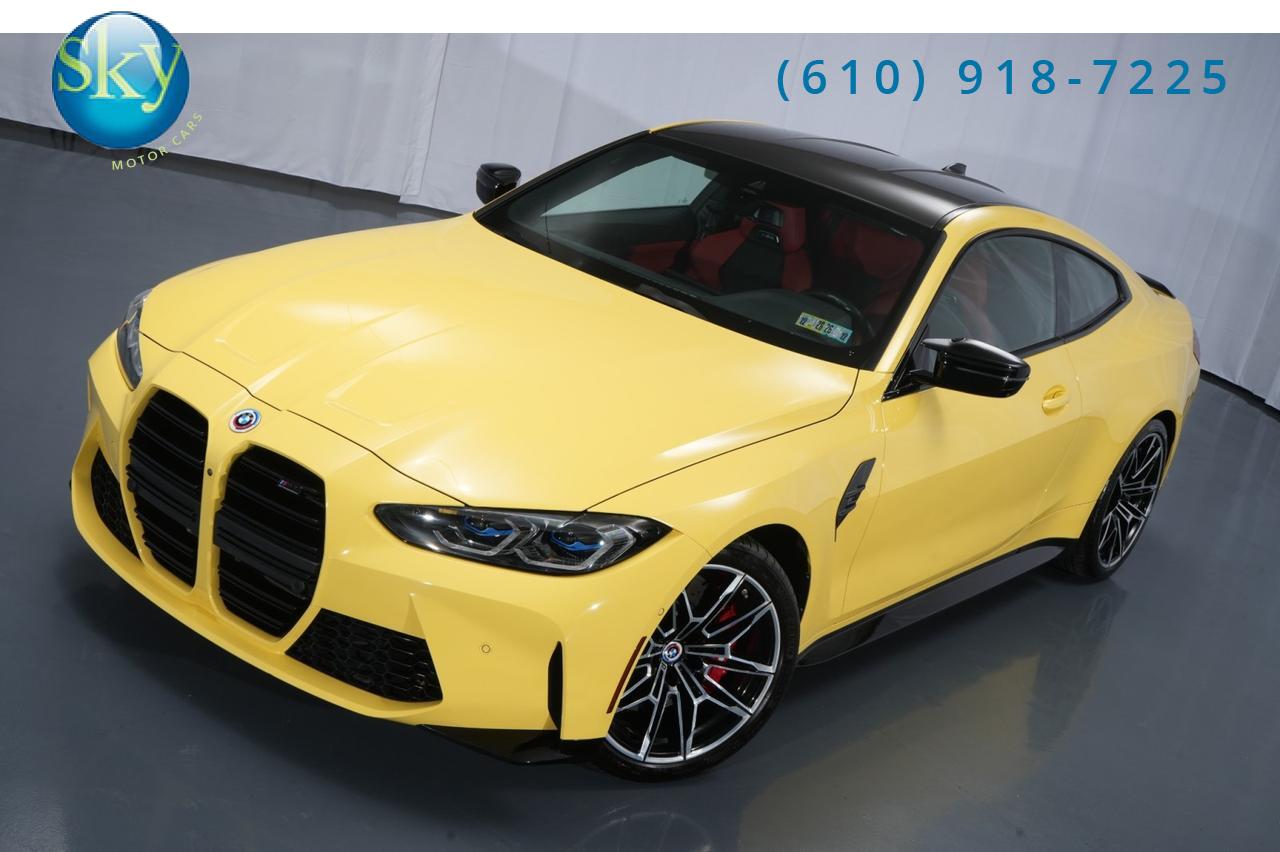 2023 BMW M4 Coupe Competition DAKAR YELLOW West Chester PA