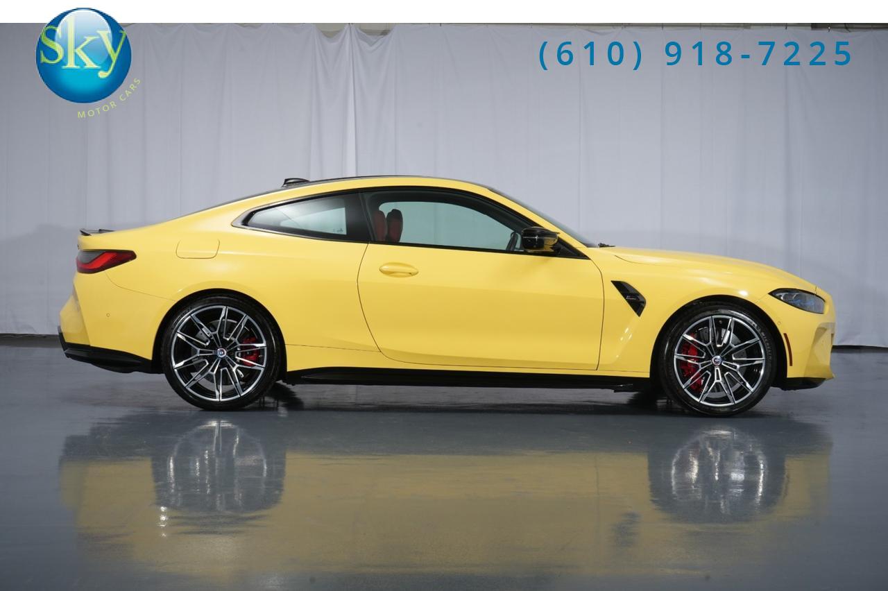 2023 BMW M4 Coupe Competition DAKAR YELLOW West Chester PA