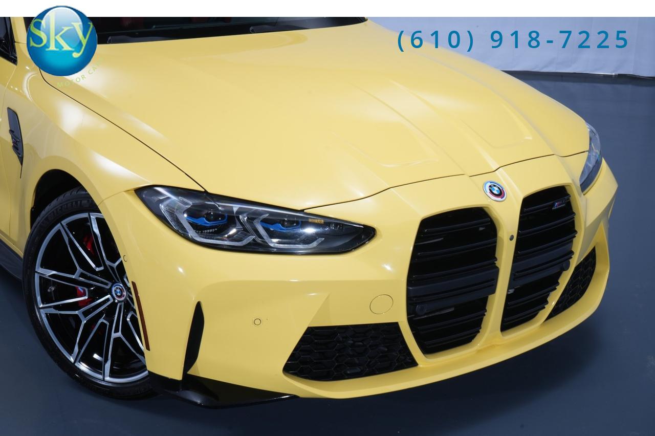 2023 BMW M4 Coupe Competition DAKAR YELLOW West Chester PA