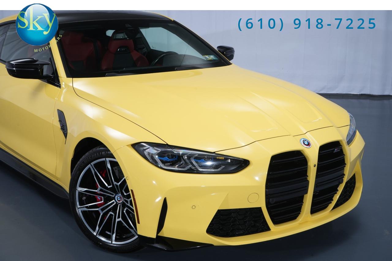 2023 BMW M4 Coupe Competition DAKAR YELLOW West Chester PA