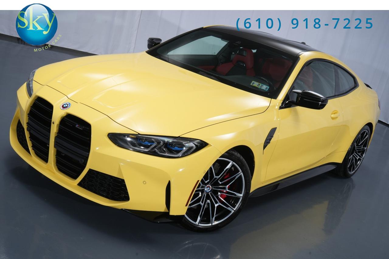 2023 BMW M4 Coupe Competition DAKAR YELLOW West Chester PA