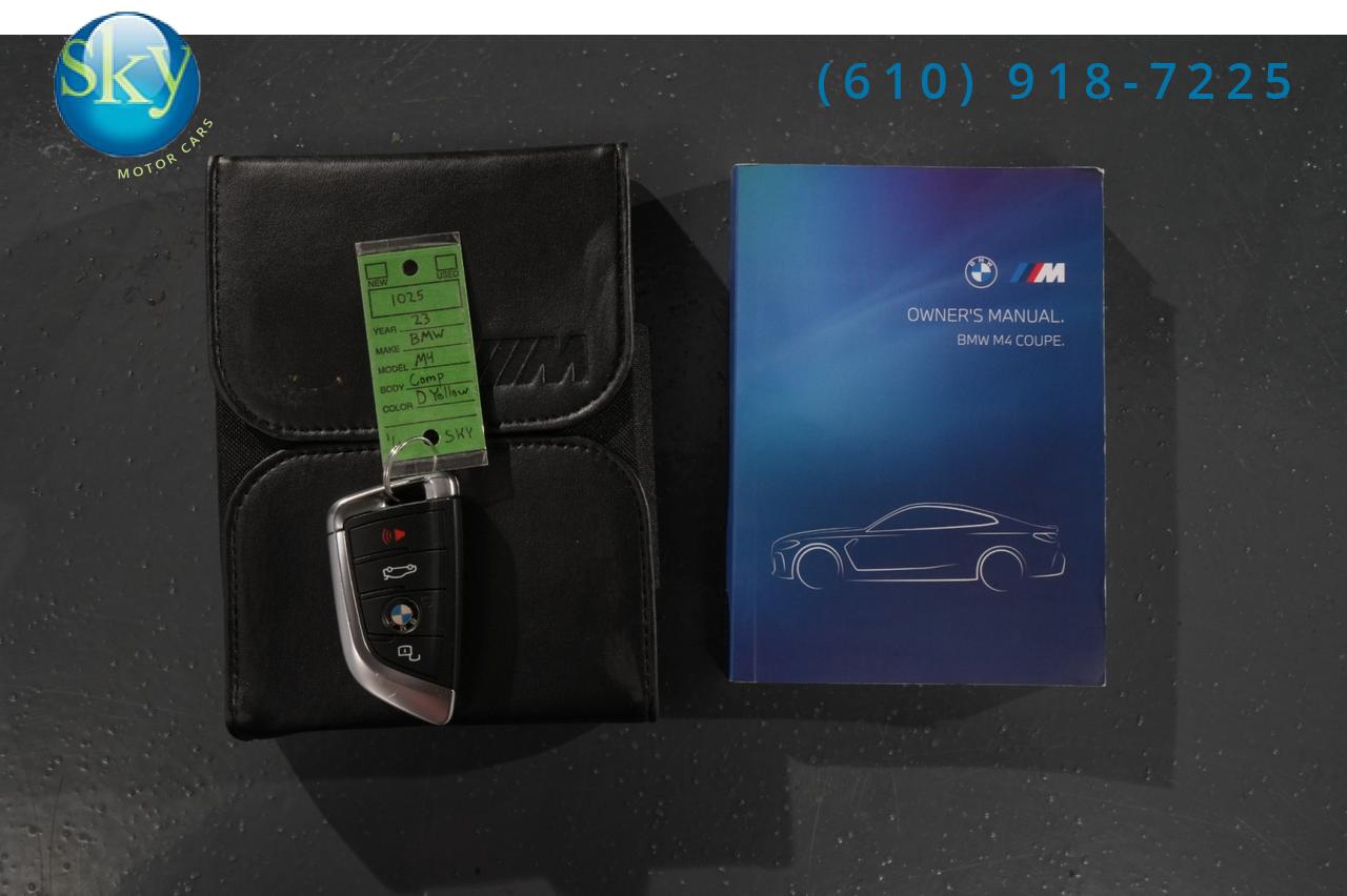 2023 BMW M4 Coupe Competition DAKAR YELLOW West Chester PA