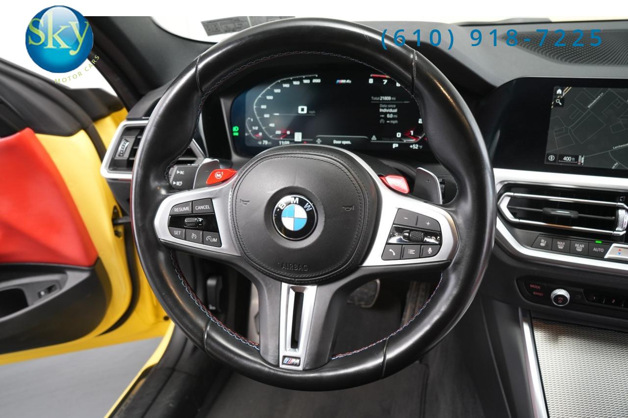 2023 BMW M4 Coupe Competition DAKAR YELLOW West Chester PA