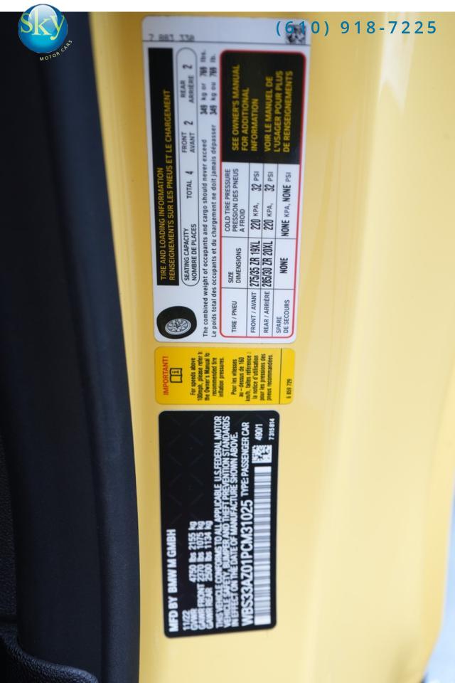 2023 BMW M4 Coupe Competition DAKAR YELLOW West Chester PA