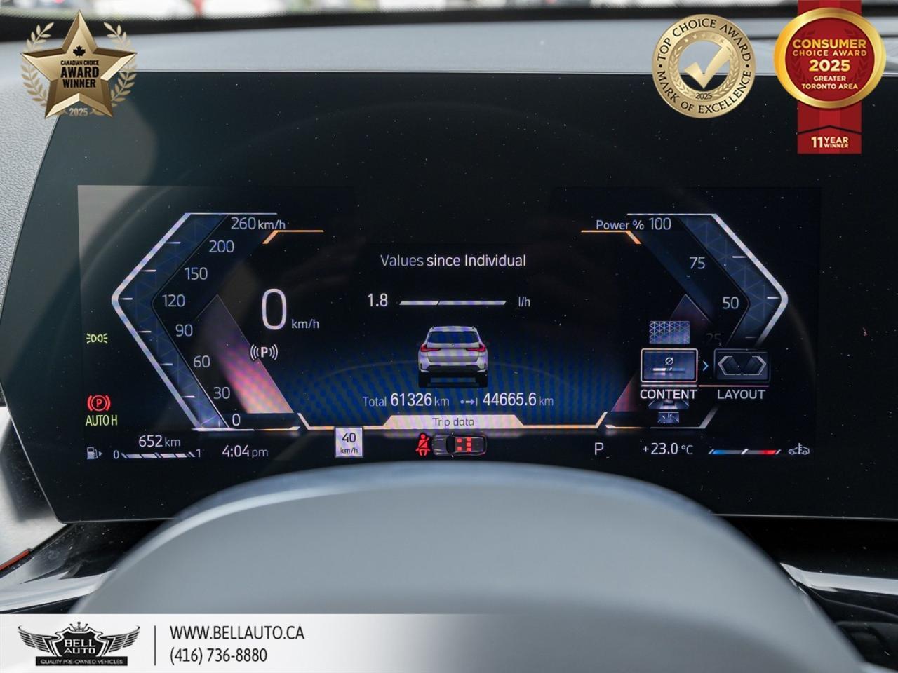 2023 BMW X1 xDrive28i, NAVI, PANO, BACKUPCAM, B.SPOT, APPLECARPLAY®, WIRELESSCHARGING, SENSORS, NOACCIDENT Toronto ON