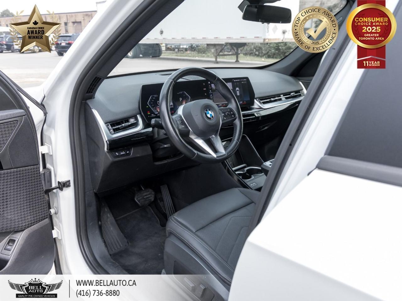 2023 BMW X1 xDrive28i, NAVI, PANO, BACKUPCAM, B.SPOT, APPLECARPLAY®, WIRELESSCHARGING, SENSORS, NOACCIDENT Toronto ON
