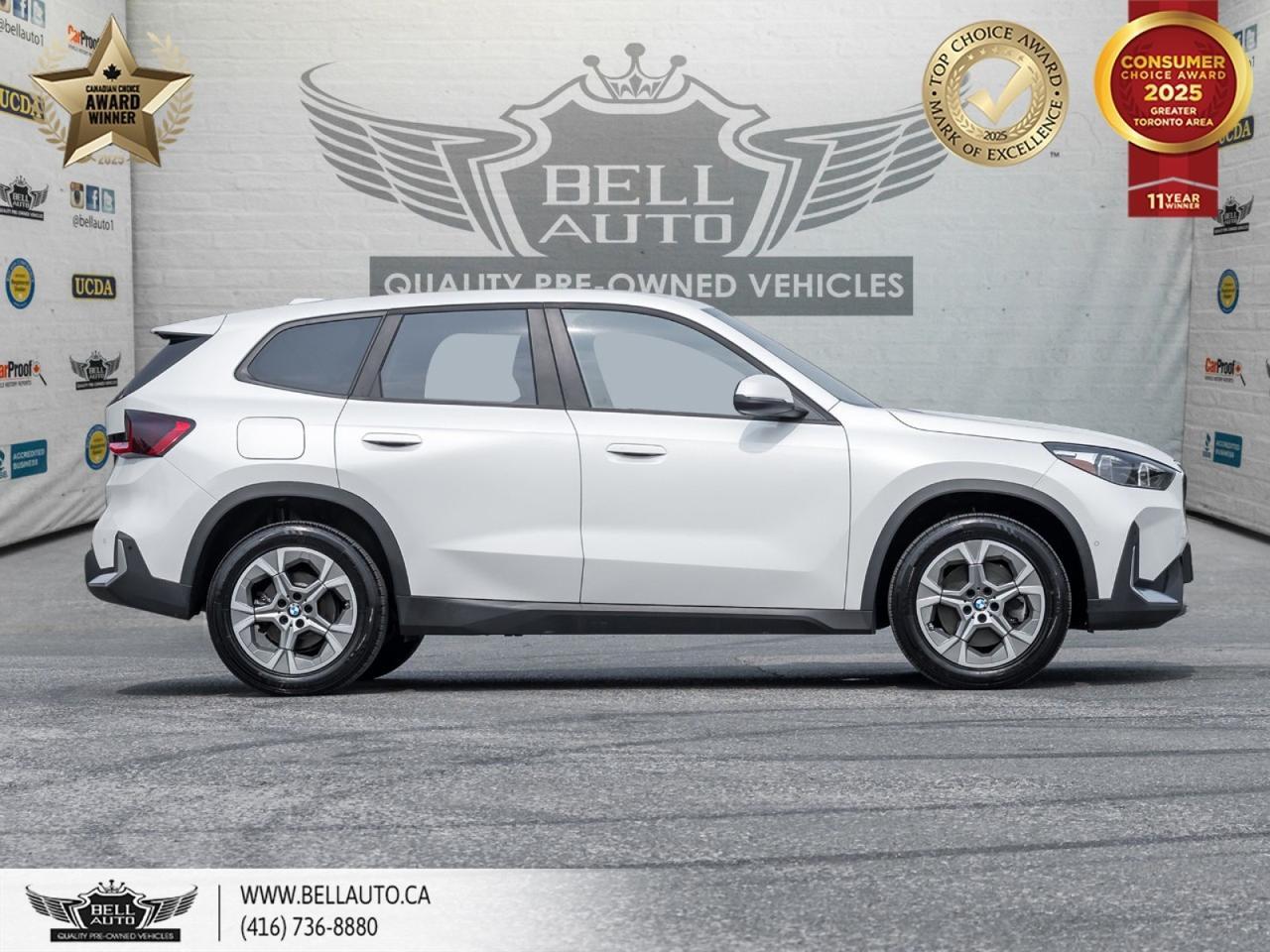2023 BMW X1 xDrive28i, NAVI, PANO, BACKUPCAM, B.SPOT, APPLECARPLAY®, WIRELESSCHARGING, SENSORS, NOACCIDENT Toronto ON