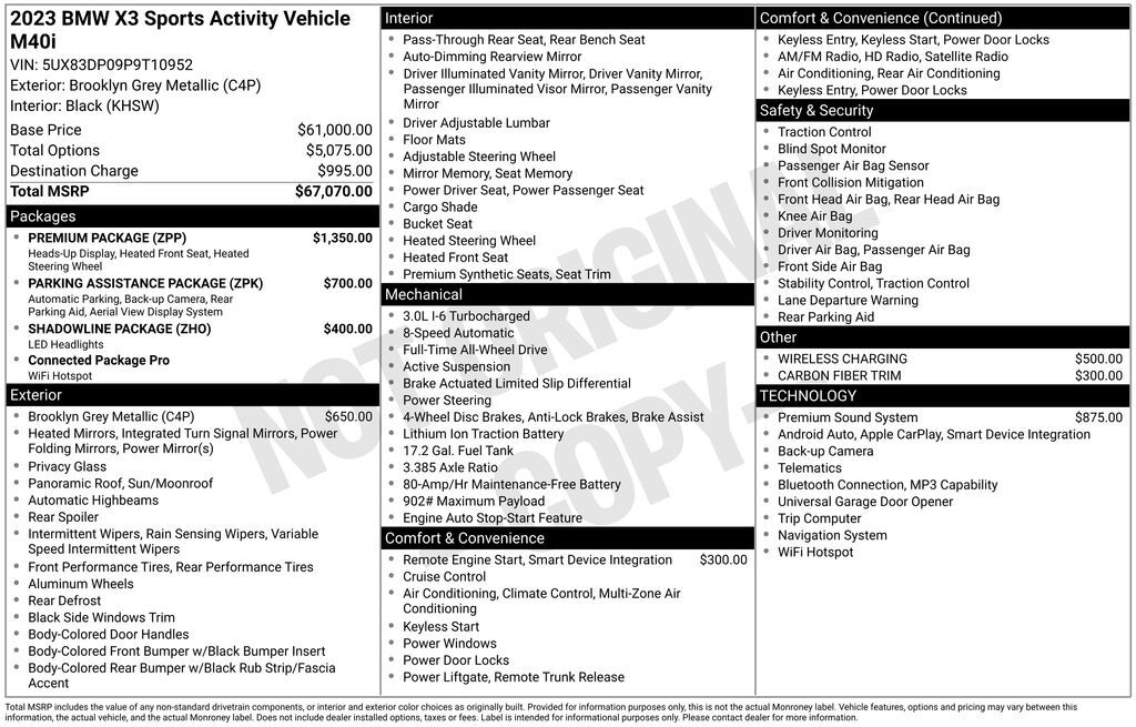 2023 BMW X3 M40i San Clemente CA