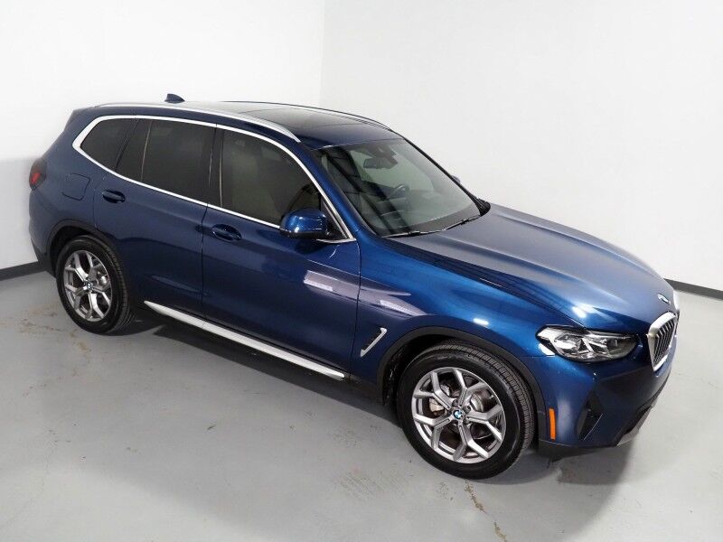2023 BMW X3 sDrive30i *HEADS-UP DISPLAY, NAVIGATION, LIVE COCKPIT PRO, SAFETY ALERTS, 360 VIEW CAMERAS, COLOR TOUCHSCREEN, PANORAMA MOONROOF, HEATED SEATS/STEERING, COMFORT ACCESS, ANDROID & APPLE Round Rock TX