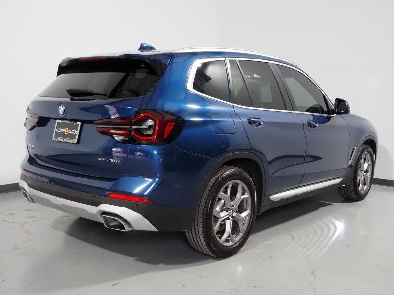 2023 BMW X3 sDrive30i *HEADS-UP DISPLAY, NAVIGATION, LIVE COCKPIT PRO, SAFETY ALERTS, 360 VIEW CAMERAS, COLOR TOUCHSCREEN, PANORAMA MOONROOF, HEATED SEATS/STEERING, COMFORT ACCESS, ANDROID & APPLE Round Rock TX