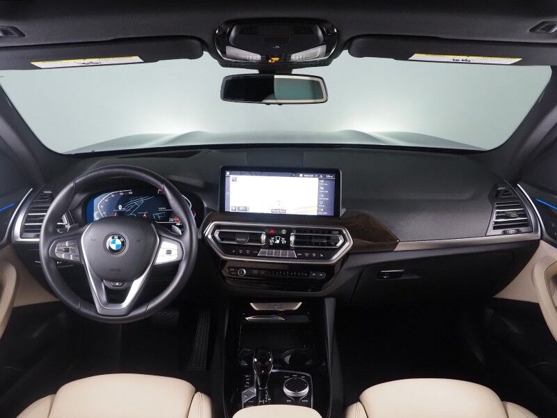 2023 BMW X3 sDrive30i *HEADS-UP DISPLAY, NAVIGATION, LIVE COCKPIT PRO, SAFETY ALERTS, 360 VIEW CAMERAS, COLOR TOUCHSCREEN, PANORAMA MOONROOF, HEATED SEATS/STEERING, COMFORT ACCESS, ANDROID & APPLE