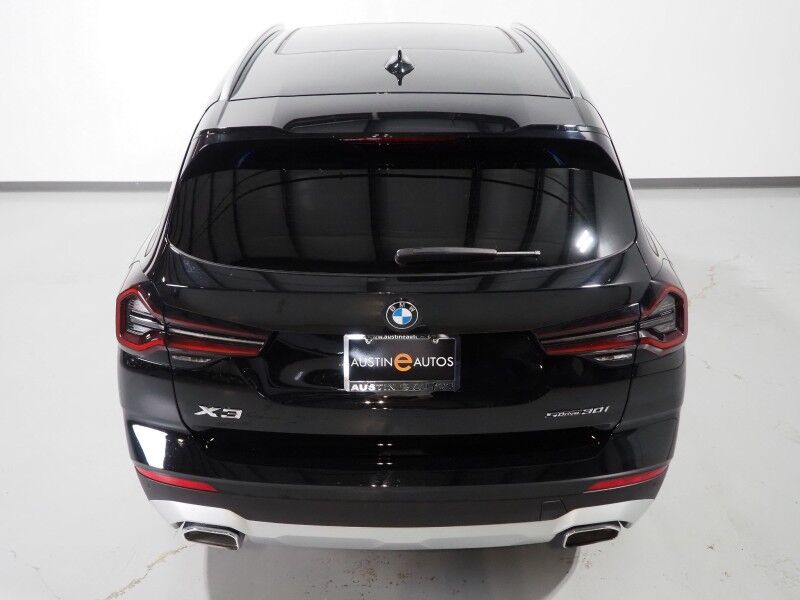 2023 BMW X3 sDrive30i *HEADS-UP DISPLAY, NAVIGATION, LIVE COCKPIT PRO, SAFETY ALERTS, 360 VIEW CAMERAS, COLOR TOUCHSCREEN, PANORAMA MOONROOF, LEATHER, HEATED SEATS/STEERING, COMFORT ACCESS, REMOTE START, ANDROID & APPLE Round Rock TX