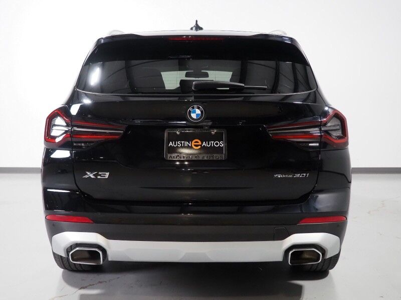 2023 BMW X3 sDrive30i *HEADS-UP DISPLAY, NAVIGATION, LIVE COCKPIT PRO, SAFETY ALERTS, 360 VIEW CAMERAS, COLOR TOUCHSCREEN, PANORAMA MOONROOF, LEATHER, HEATED SEATS/STEERING, COMFORT ACCESS, REMOTE START, ANDROID & APPLE Round Rock TX