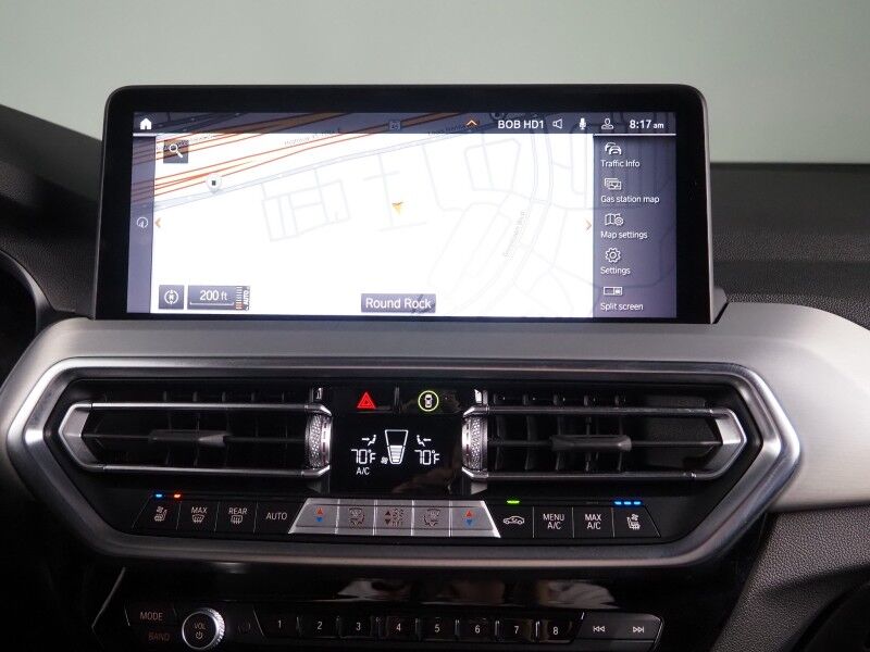 2023 BMW X3 sDrive30i *HEADS-UP DISPLAY, NAVIGATION, LIVE COCKPIT PRO, SAFETY ALERTS, 360 VIEW CAMERAS, COLOR TOUCHSCREEN, PANORAMA MOONROOF, LEATHER, HEATED SEATS/STEERING, COMFORT ACCESS, REMOTE START, ANDROID & APPLE Round Rock TX