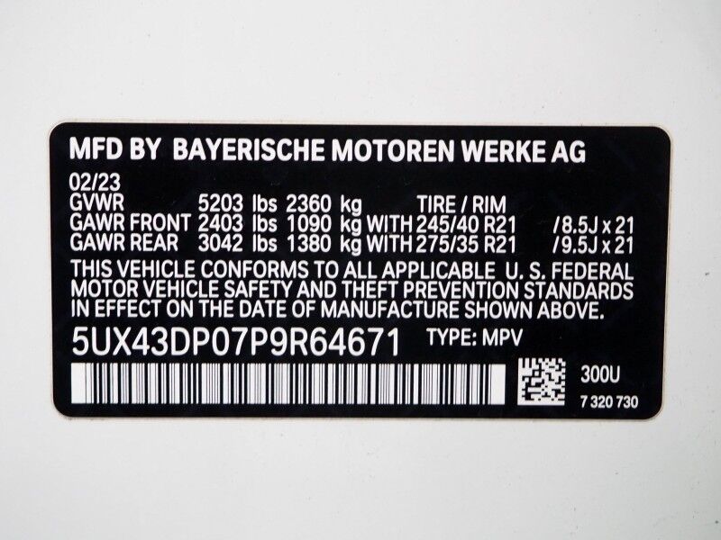 2023 BMW X3 sDrive30i *M SPORT PKG, HEADS-UP DISPLAY, NAVIGATION, LIVE COCKPIT PRO, SAFETY ALERTS, 360 VIEW CAMERAS, PANORAMA MOONROOF, VERNASCA LEATHER, HEATED SEATS/STEERING, REMOTE START, HARMAN/KARDON, WIRELESS CHARGING Round Rock TX