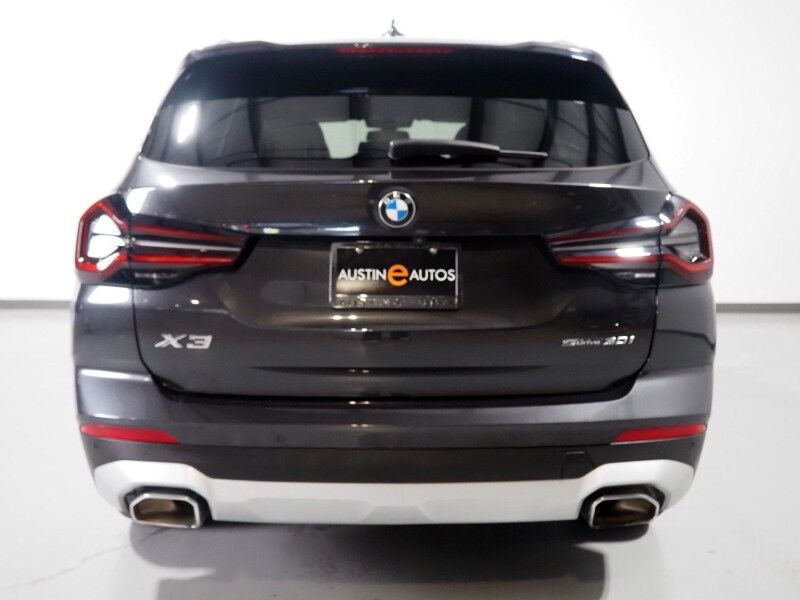 2023 BMW X3 sDrive30i *NAVIGATION, LIVE COCKPIT PRO, SAFETY ALERTS, 360 VIEW CAMERAS, COLOR TOUCHSCREEN, PANORAMA MOONROOF, HEATED SEATS/STEERING, COMFORT ACCESS, REMOTE START, WIRELESS CHARGING, ANDROID & APPLE Round Rock TX