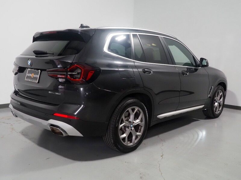 2023 BMW X3 sDrive30i *NAVIGATION, LIVE COCKPIT PRO, SAFETY ALERTS, 360 VIEW CAMERAS, COLOR TOUCHSCREEN, PANORAMA MOONROOF, HEATED SEATS/STEERING, COMFORT ACCESS, REMOTE START, WIRELESS CHARGING, ANDROID & APPLE Round Rock TX