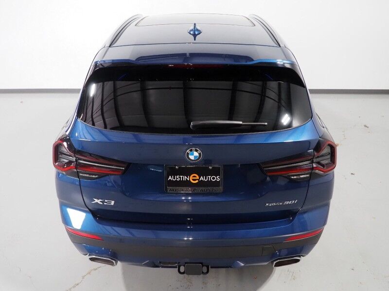 2023 BMW X3 sDrive30i *NAVIGATION, LIVE COCKPIT PRO, SAFETY ALERTS, 360 VIEW CAMERAS, COLOR TOUCHSCREEN, PANORAMA MOONROOF, HEATED SEATS/STEERING, COMFORT ACCESS, WIRELESS CHARGING, ANDROID & APPLE Round Rock TX
