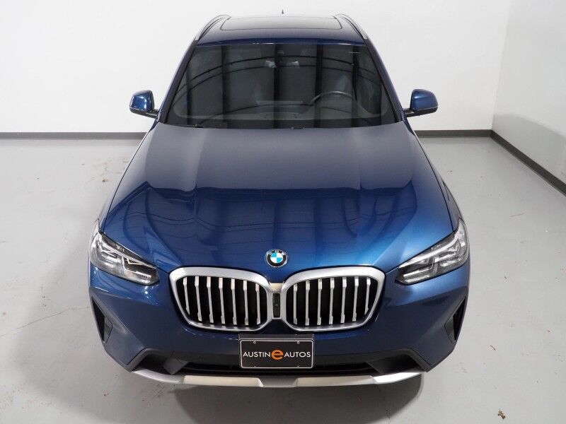 2023 BMW X3 sDrive30i *NAVIGATION, LIVE COCKPIT PRO, SAFETY ALERTS, 360 VIEW CAMERAS, COLOR TOUCHSCREEN, PANORAMA MOONROOF, HEATED SEATS/STEERING, COMFORT ACCESS, WIRELESS CHARGING, ANDROID & APPLE Round Rock TX
