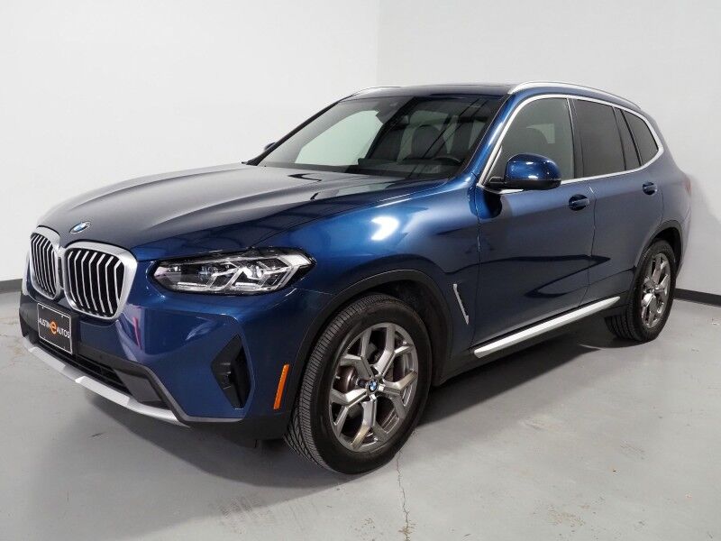 2023 BMW X3 sDrive30i *NAVIGATION, LIVE COCKPIT PRO, SAFETY ALERTS, 360 VIEW CAMERAS, COLOR TOUCHSCREEN, PANORAMA MOONROOF, HEATED SEATS/STEERING, COMFORT ACCESS, WIRELESS CHARGING, ANDROID & APPLE Round Rock TX