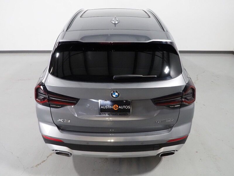 2023 BMW X3 sDrive30i *NAVIGATION, SAFETY ALERTS, 360 VIEW CAMERAS, COLOR TOUCHSCREEN, PANORAMA MOONROOF, HEATED SEATS, POWER LIFTGATE, COMFORT ACCESS, WIRELESS CHARGING, ANDROID & APPLE Round Rock TX