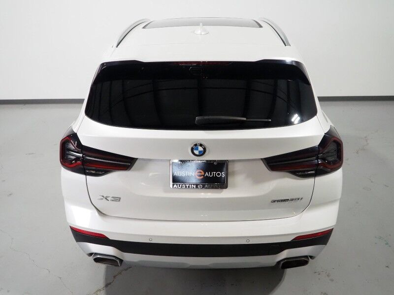 2023 BMW X3 sDrive30i *NAVIGATION, SAFETY ALERTS, BACKUP-CAMERA, COLOR TOUCHSCREEN, PANORAMA MOONROOF, HEATED SEATS, POWER LIFTGATE, COMFORT ACCESS, LED HEADLIGHTS, ANDROID & APPLE Round Rock TX