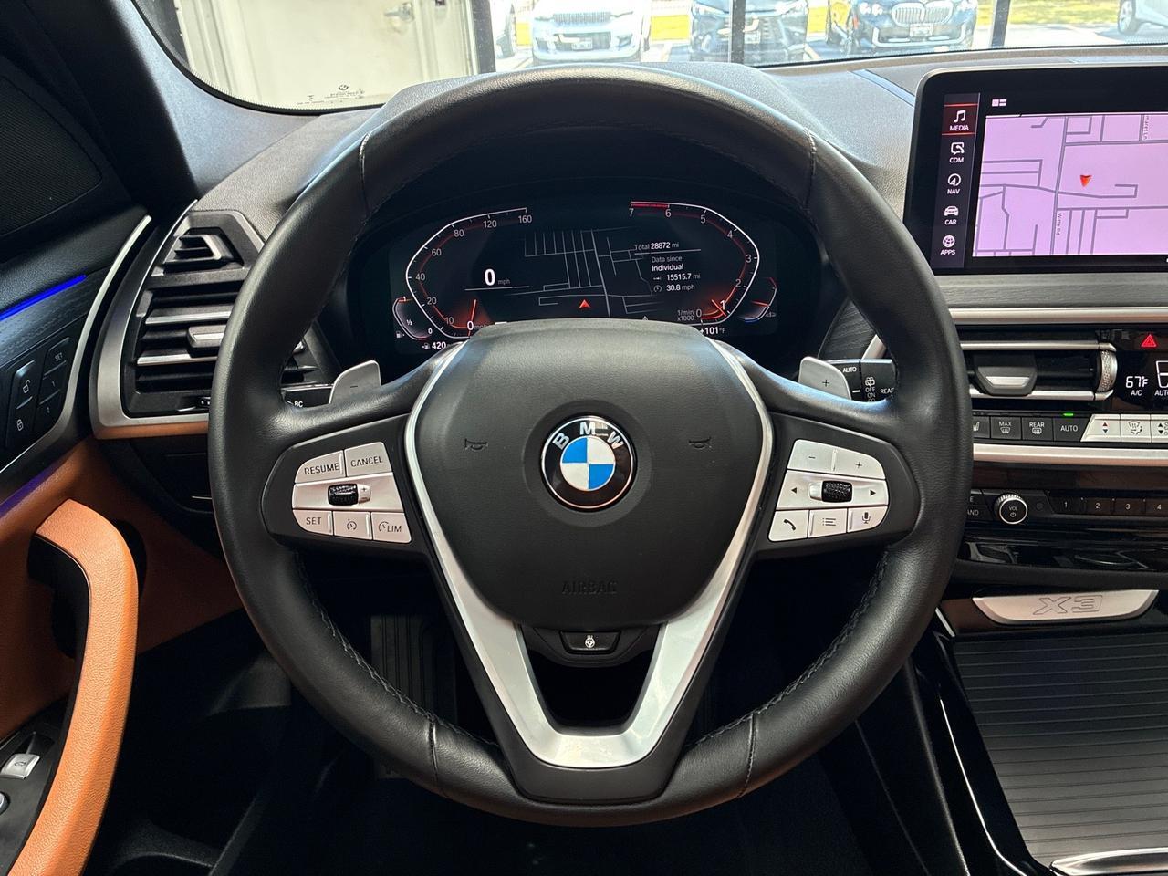 2023 BMW X3 sDrive30i, Premium Pkg, Parking Assist Pkg, Remote Start, HUD Houston TX