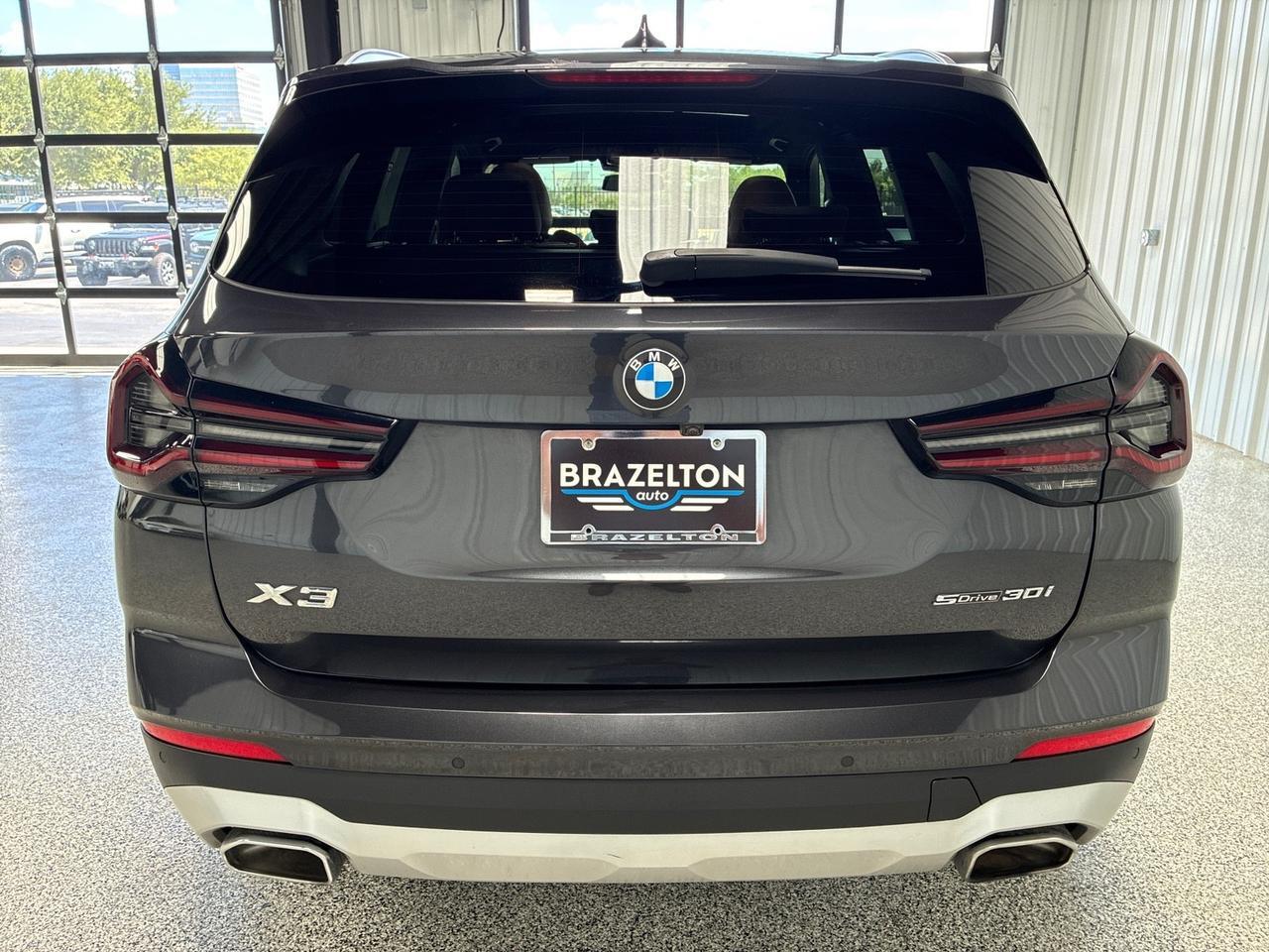 2023 BMW X3 sDrive30i, Premium Pkg, Parking Assist Pkg, Remote Start, HUD Houston TX