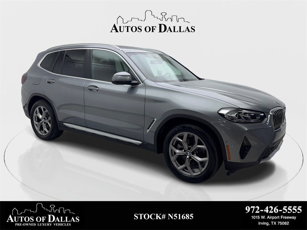 2023 BMW X3 sDrive30i X LINE,NAV,CAM,PANO,HTD STS,BLIND SPOT