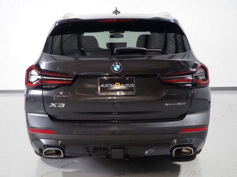 2023 BMW X3 xDrive30i AWD *HEADS-UP DISPLAY, NAVIGATION, LIVE COCKPIT PRO, SAFETY ALERTS, 360 VIEW CAMERAS, COLOR TOUCHSCREEN, PANORAMA MOONROOF, HEATED SEATS/STEERING, COMFORT ACCESS, HARMAN/KARDON, ANDROID & APPLE Round Rock TX