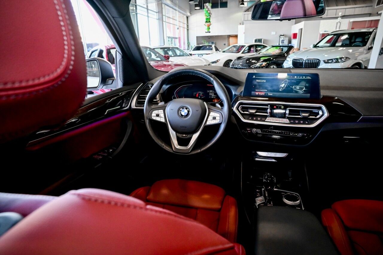 2023 BMW X3 xDrive30i, RED INTERIOR, Pano Roof, Convenience Pkg, Remote Start Springfield NJ