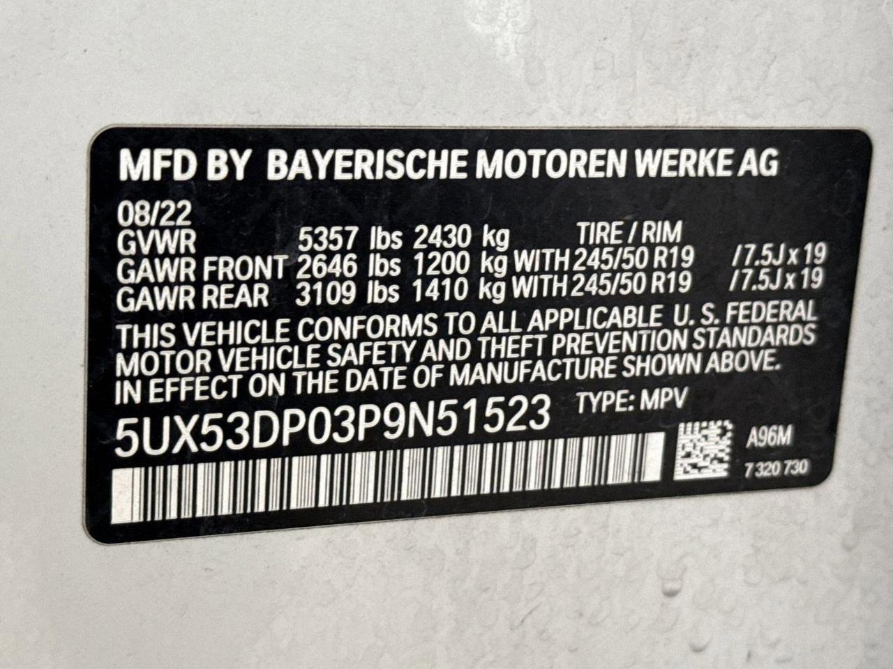 2023 BMW X3 xDrive30i San Antonio TX