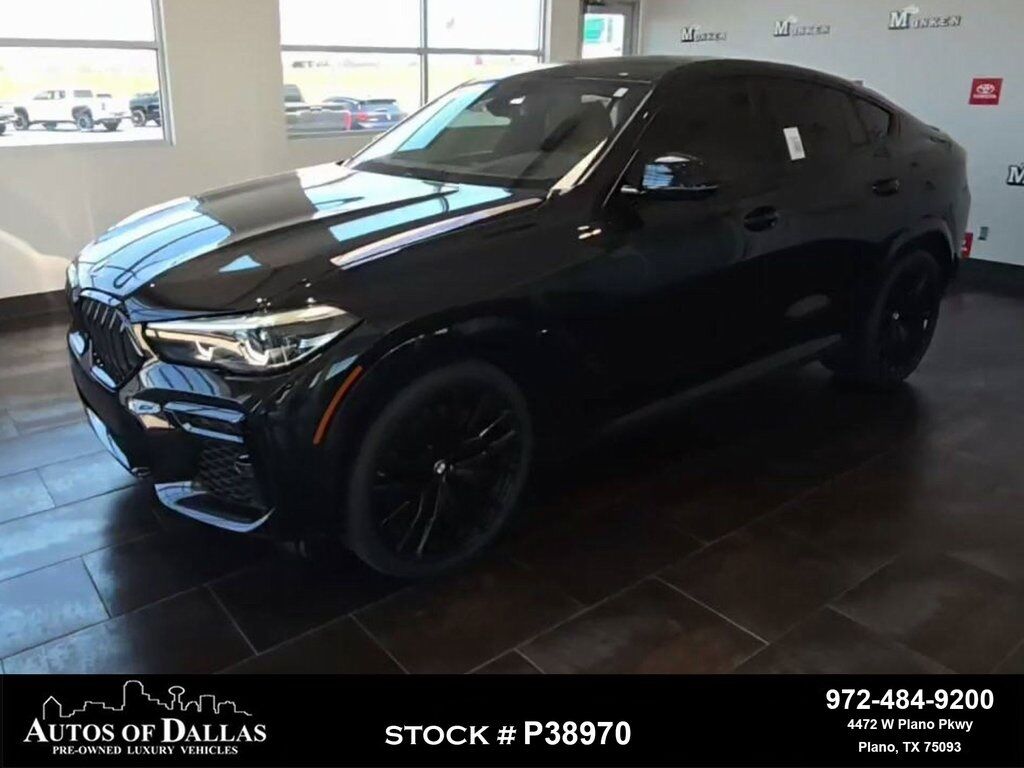 2023 BMW X6 xDrive40i M SPORT,NAV,CAM,PANO,BLIND SPOT,22&quot; WHLS Plano TX