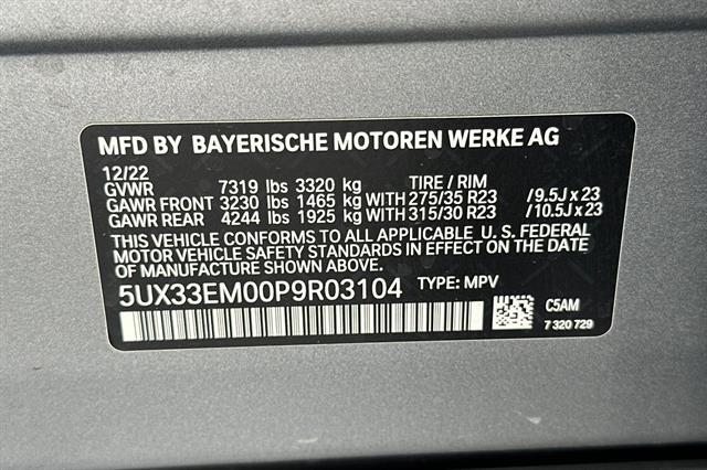 2023 BMW X7 M60i M60i San Luis Obispo CA